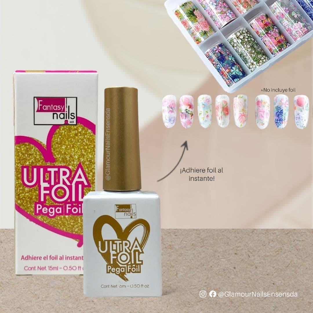 Fantasy nails pega foil