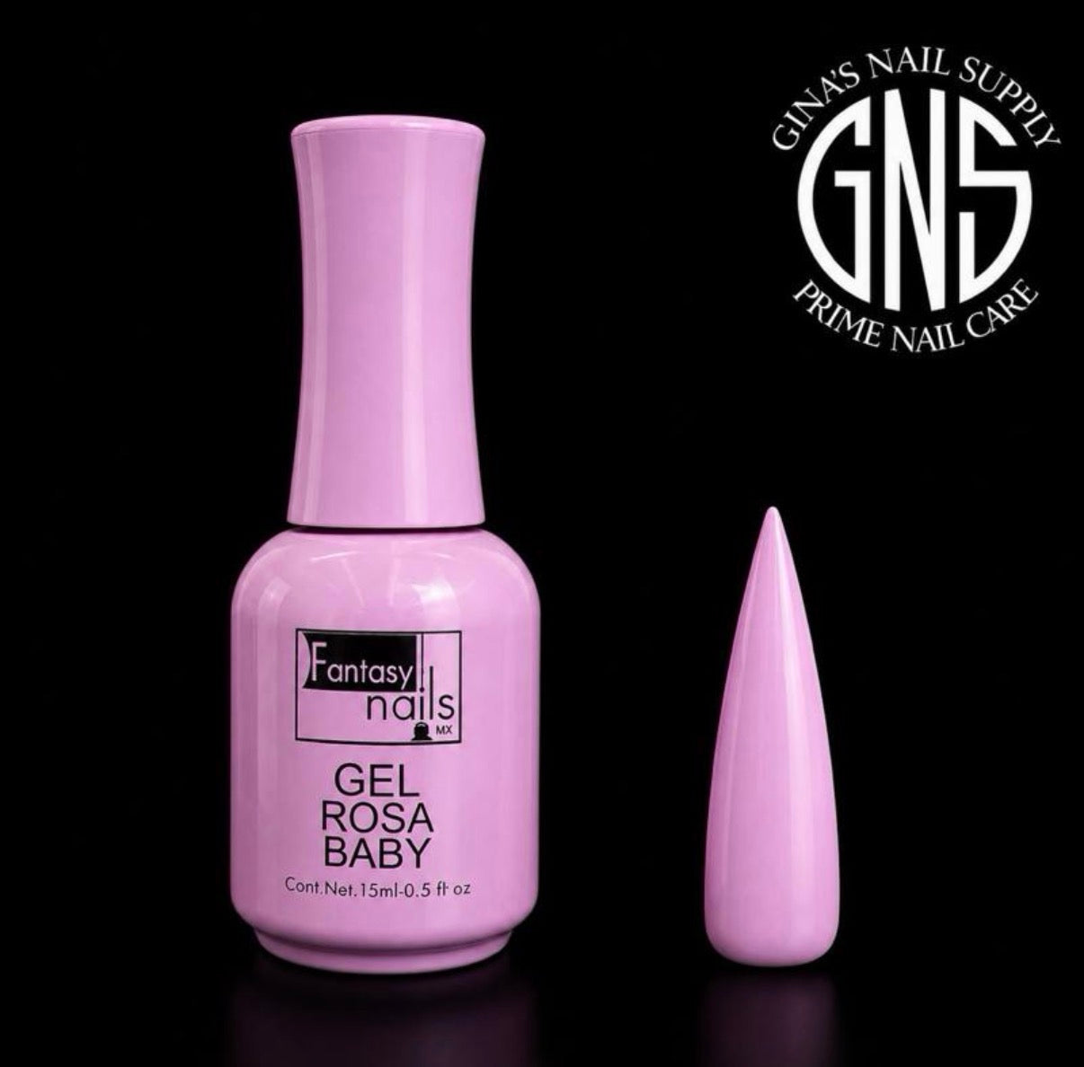 Fantasy Nails Rosa Baby Gel Polish- 15ml