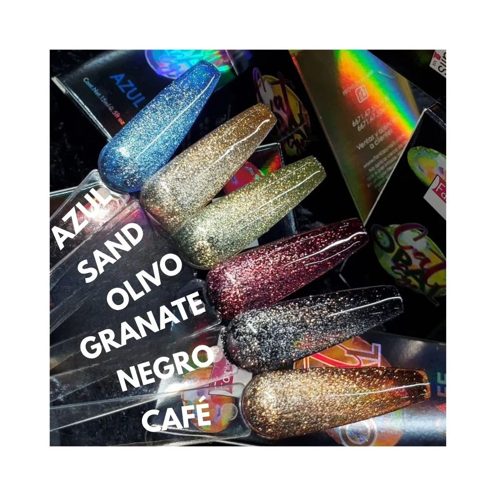 Fantasy Nails Opal Cat Eye SAND -Gel 15ml