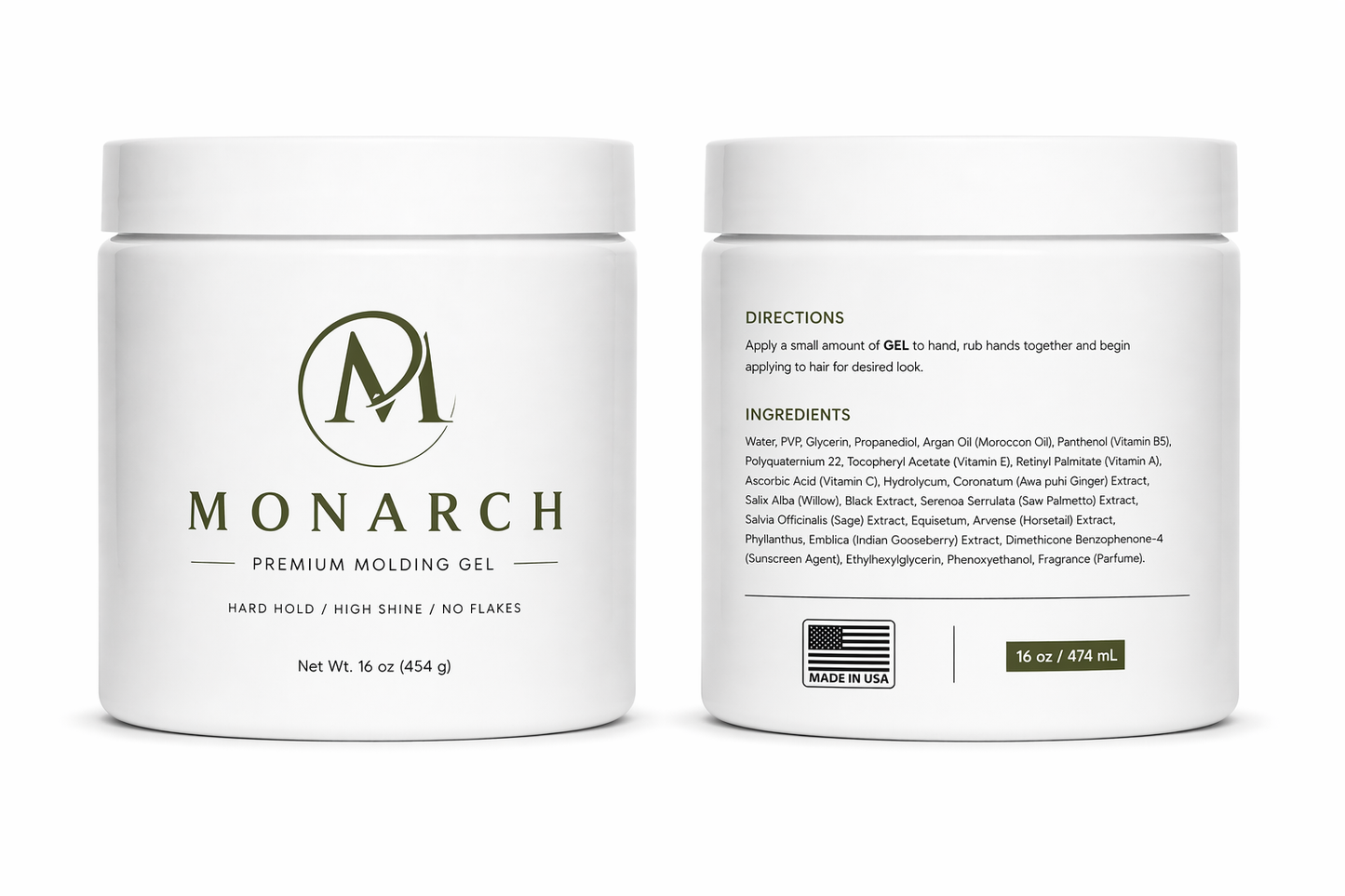 Monarch Premium Molding Gel for Hair