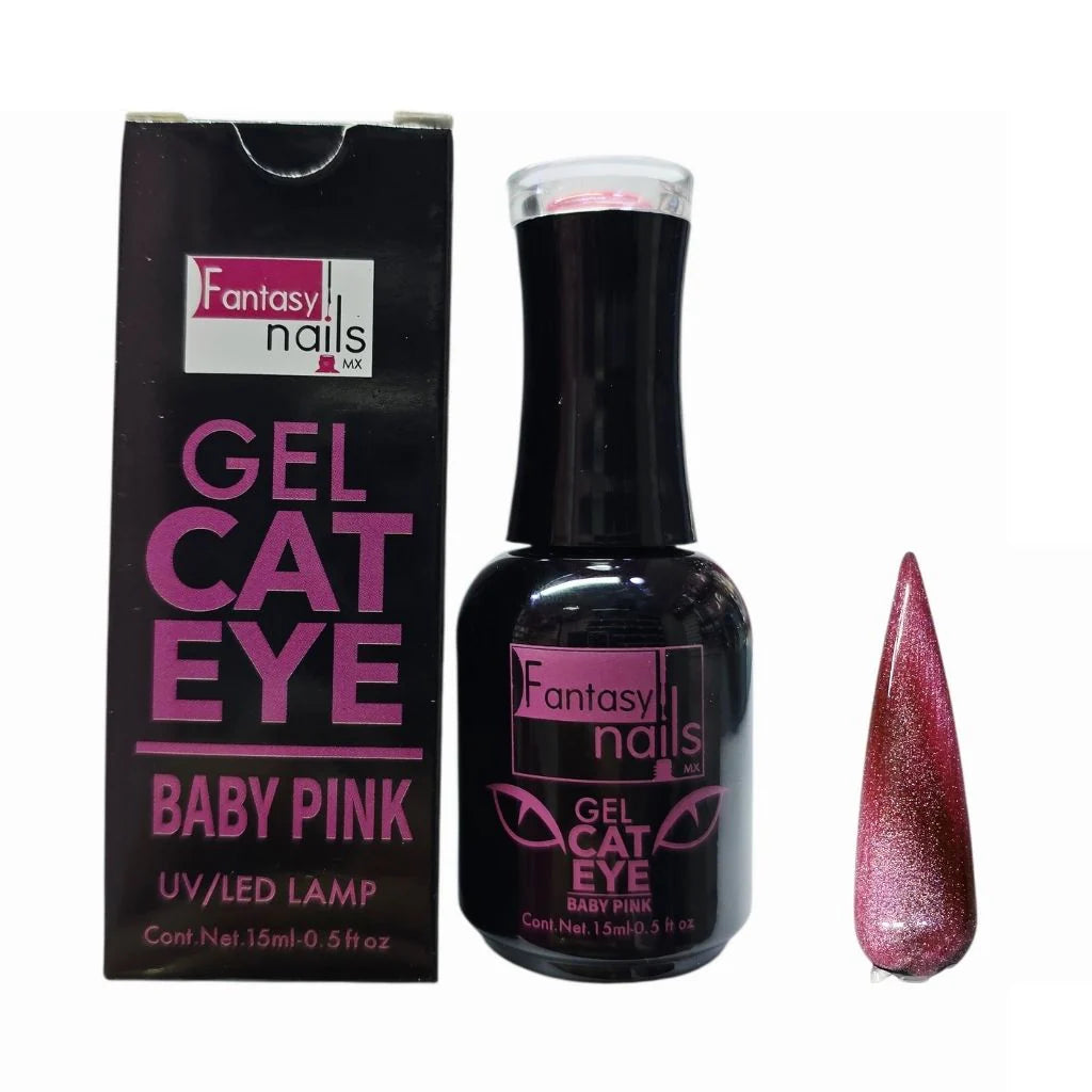 Fantasy Nails Baby Pink Cat Eye -Gel 15ml