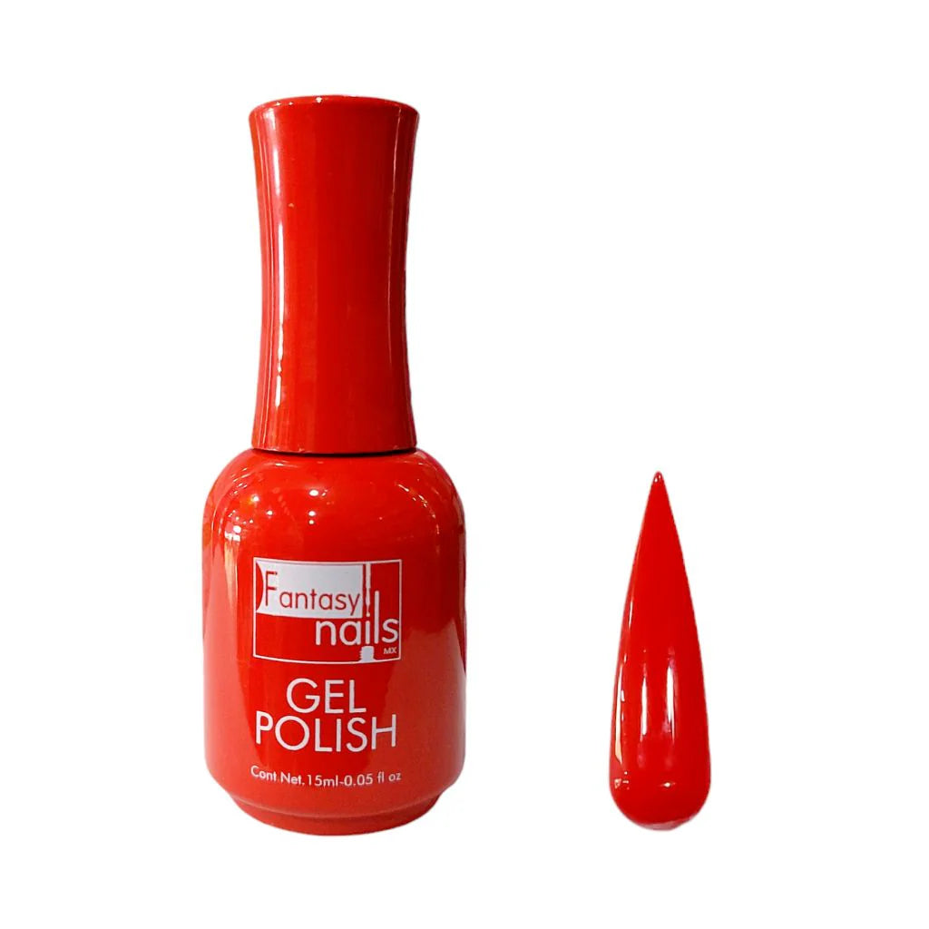 Fantasy Nails Rojo Amor #20 Gel Polish- 15ml