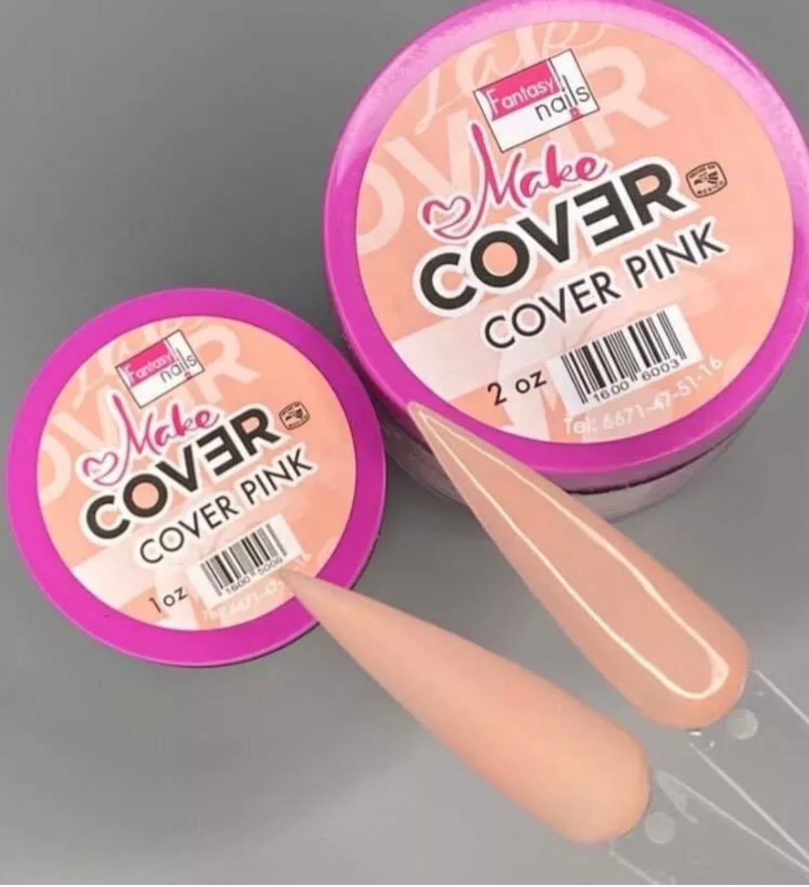 Fantasy Nails Cover Pink Acrylic 1oz
