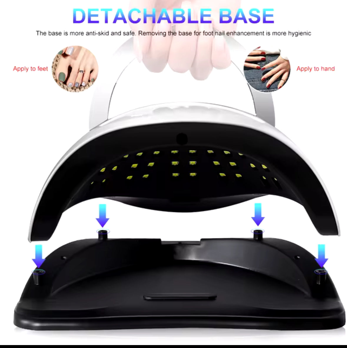 SUN x26 MAX Professional Nail Drying Lamp for Manicure - 320w UV LED Nail Lamp with Auto Sensor