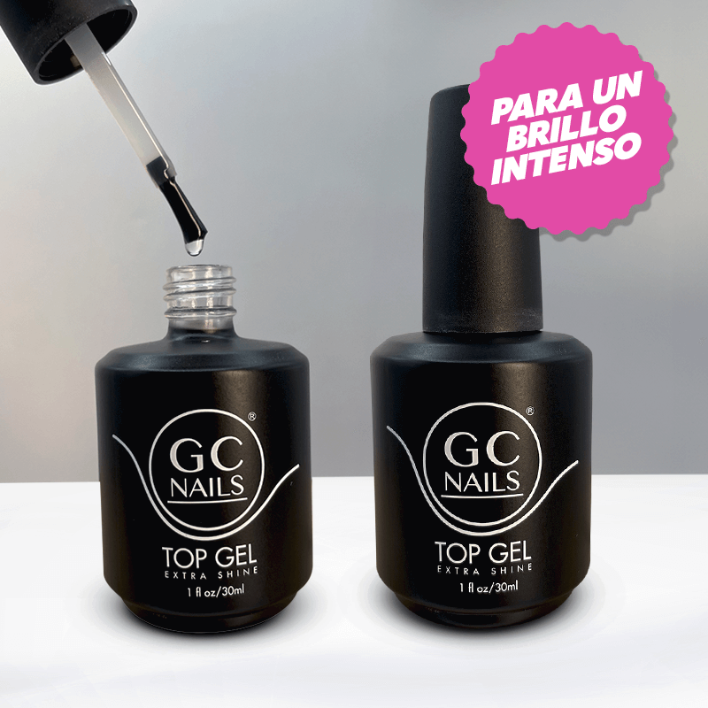 Gc Nails Top Coat Extra Shine 30ml - Long-Lasting Nail Care