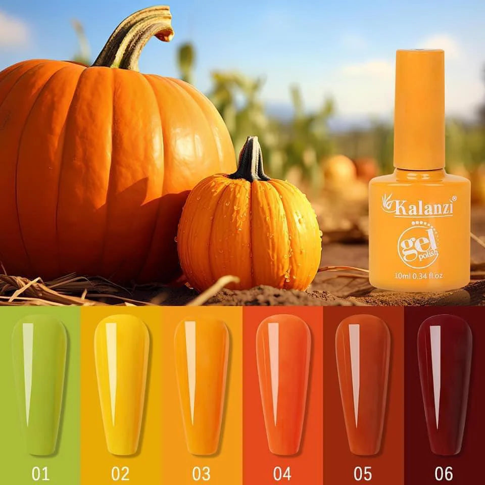 Kalanzi Autumn Gel Collection 6 colors