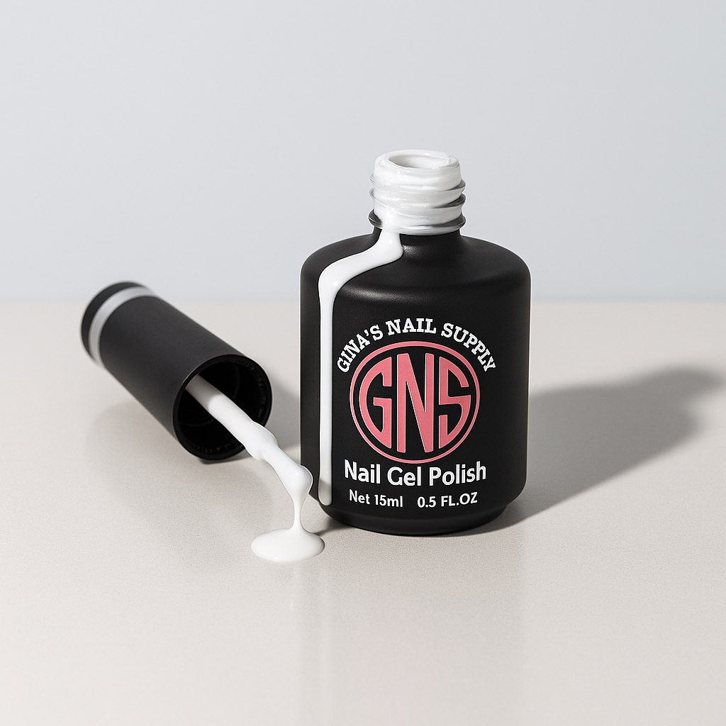 GNS White Premium Gel Polish 15ml