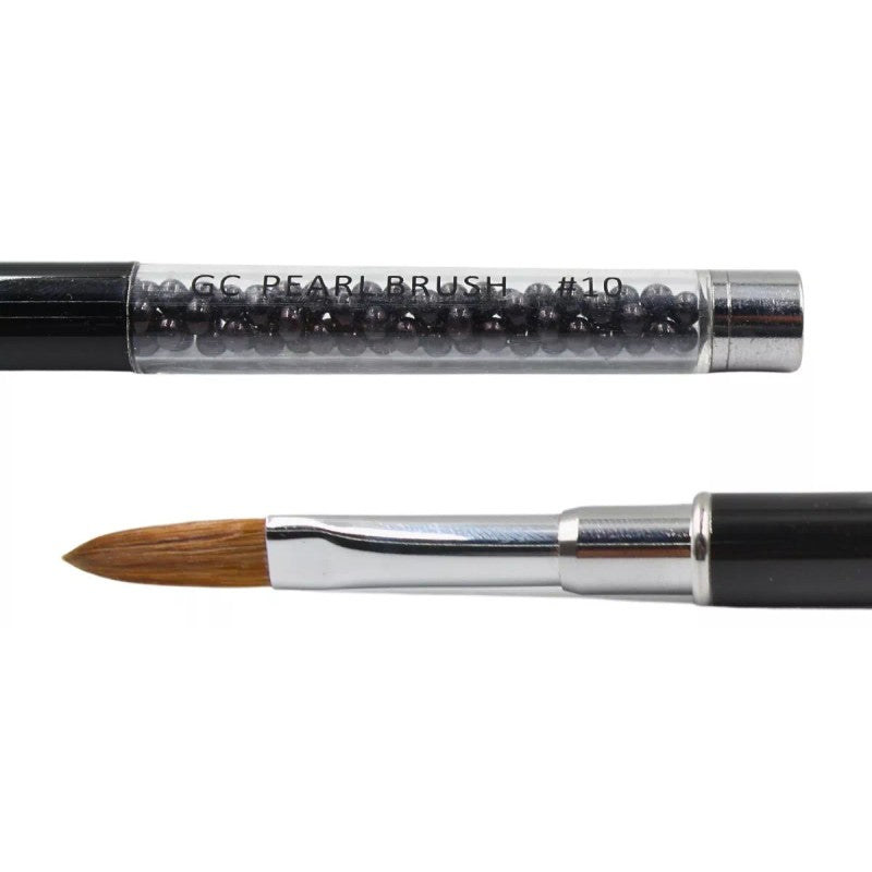 GC Nails Pearl Kolinsky Acrylic Brush #10