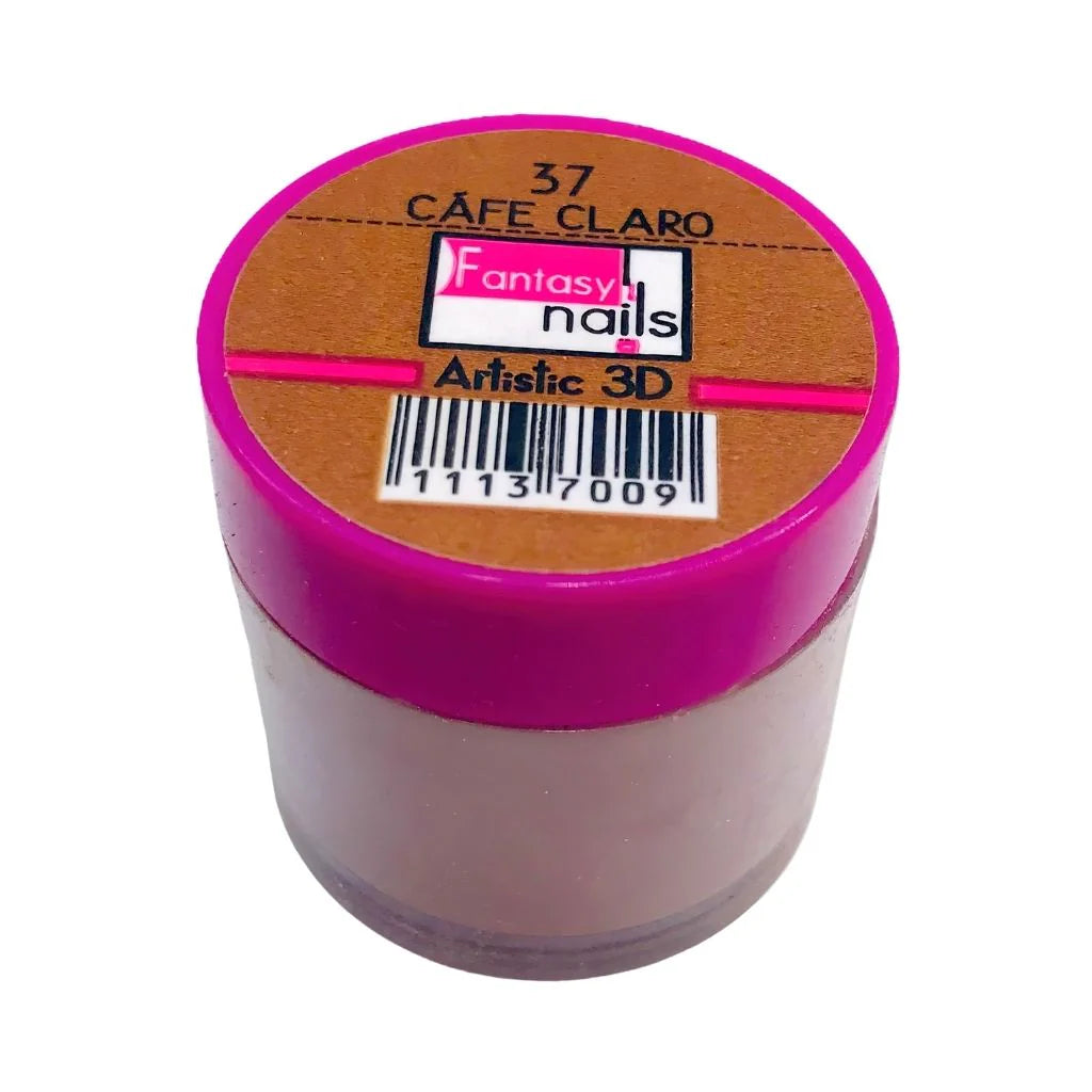 Fantasy Nails Cafe Claro #37 3D Acrylic 8g