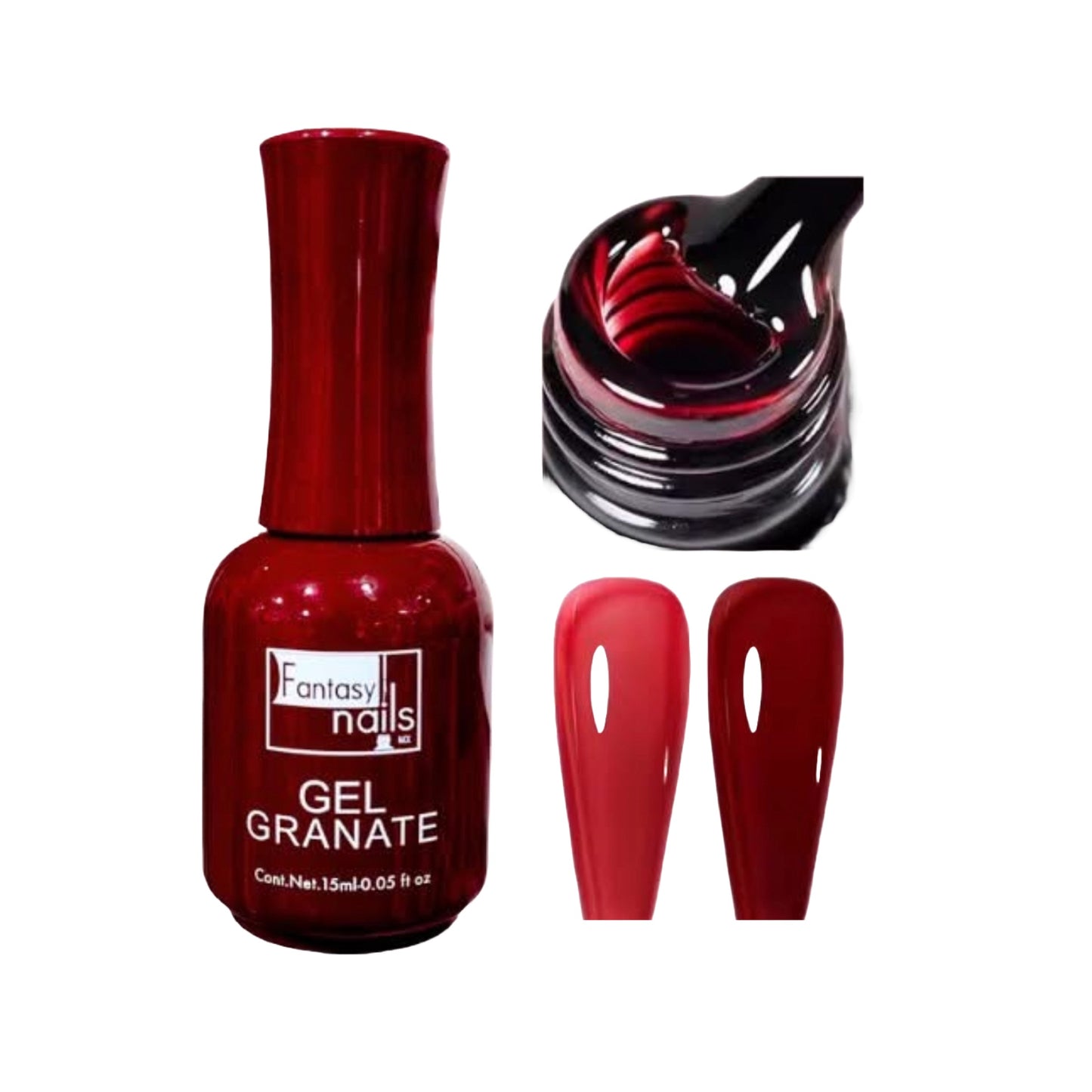Fantasy Nails Gel Granate #16