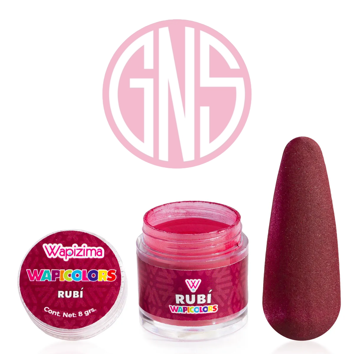 Wapizima Wapicolors Rubi Acrylic 8g