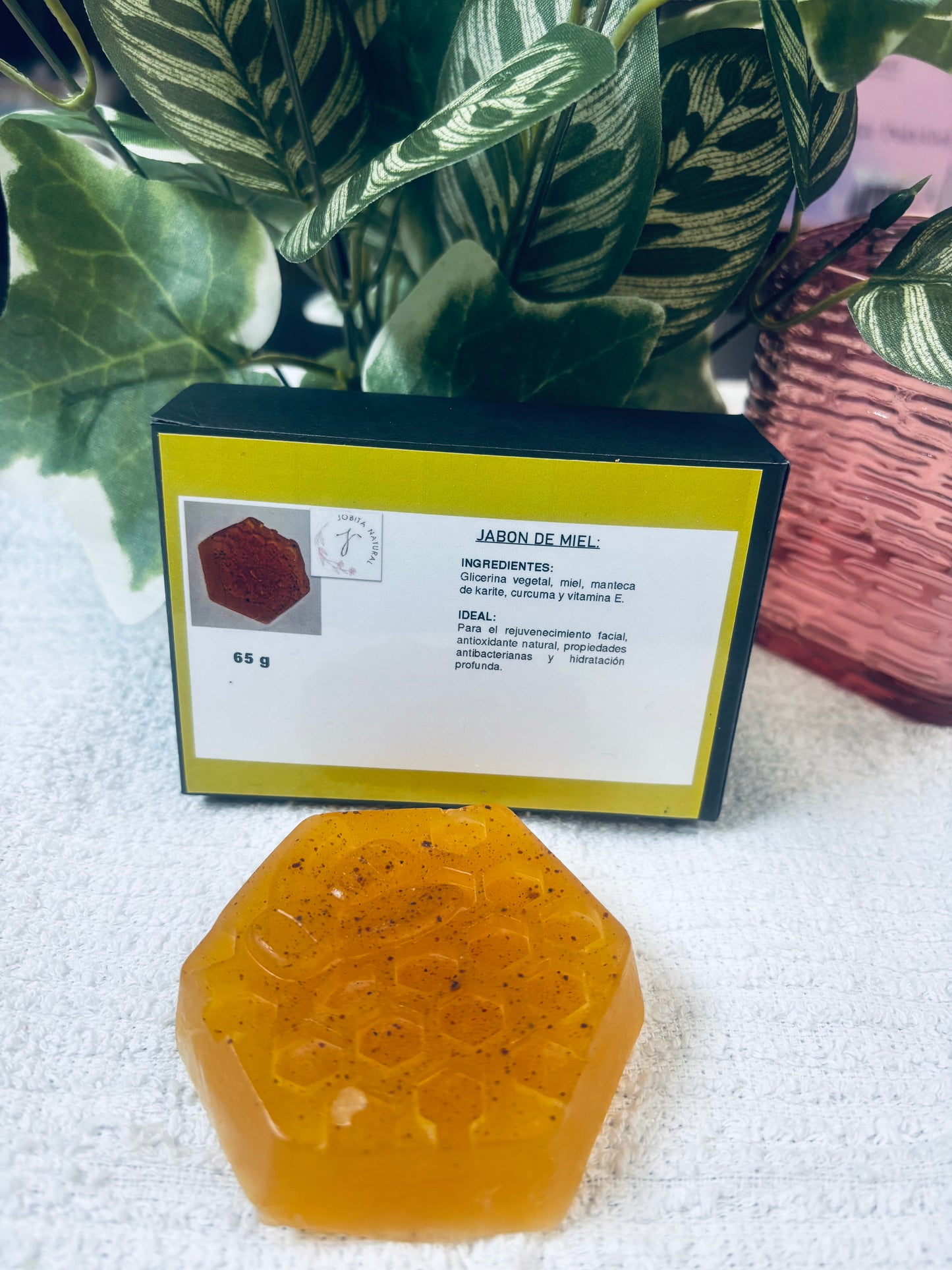 Jabon de Miel 100% organico