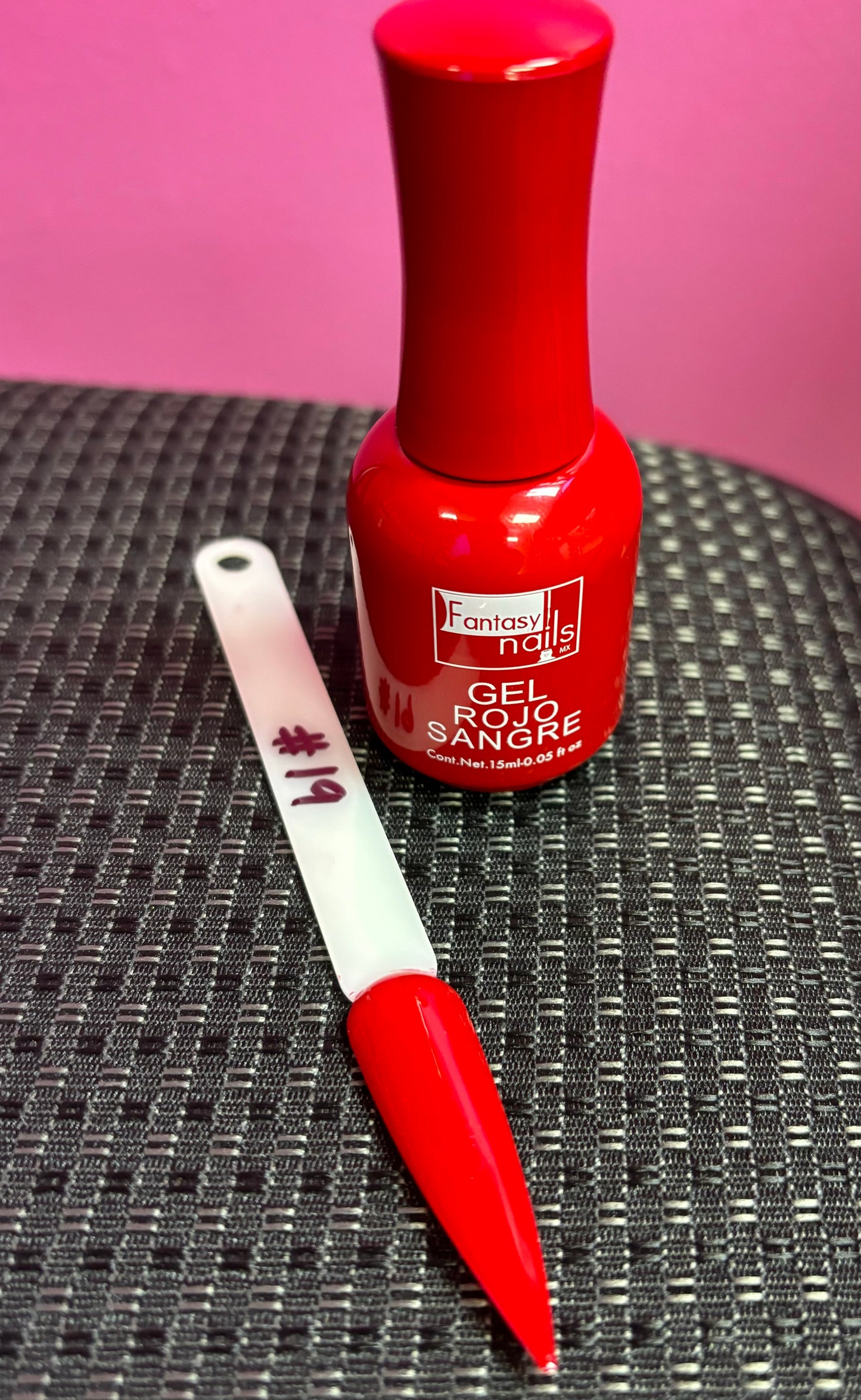 Fantasy Nails gel #19 Rojo Sangre