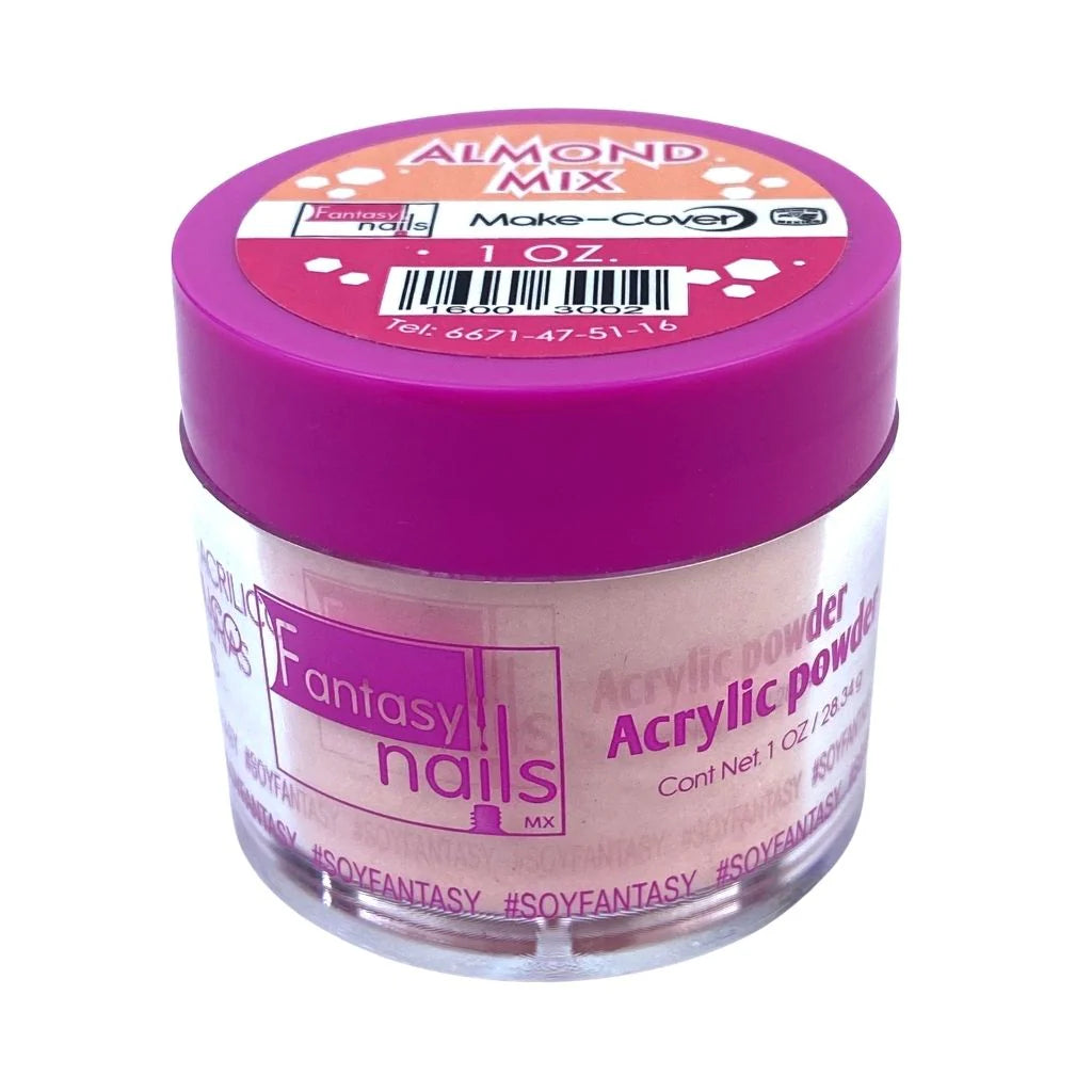 Fantasy Nails Almond Mix Acrylic 1oz
