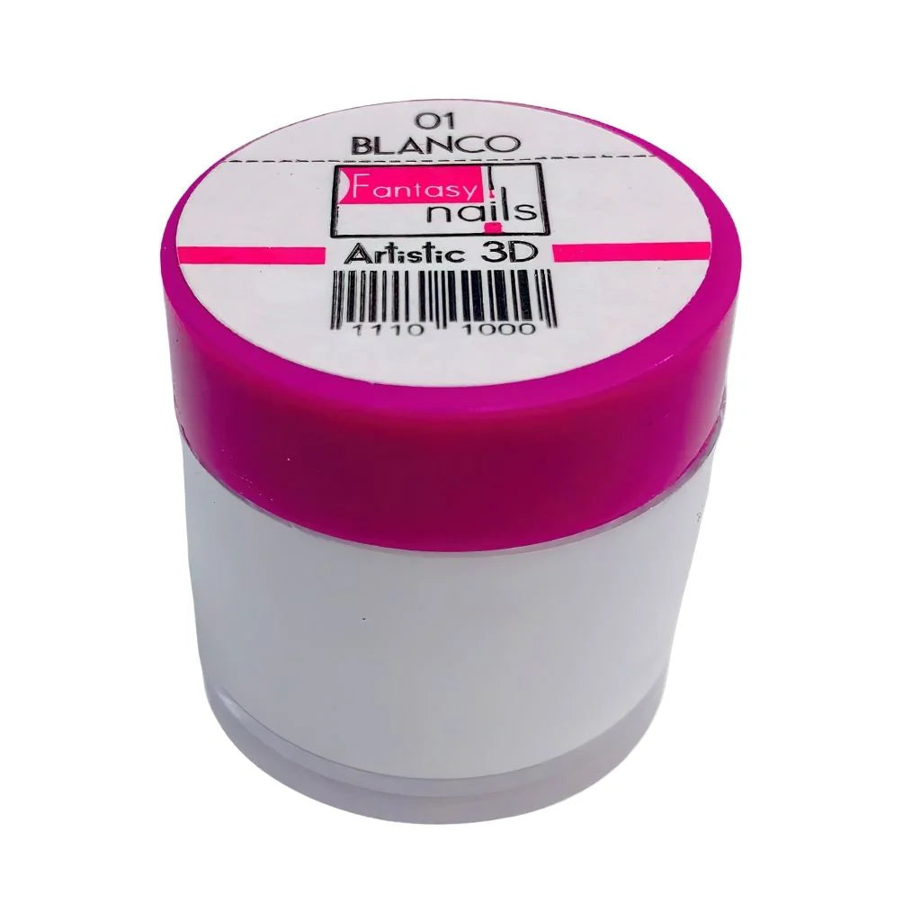 Fantasy Nails Blanco #01 3D Acrylic 8g