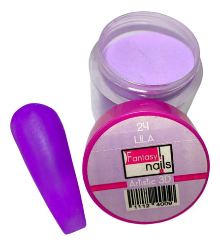 Fantasy Nails Lila #24 3D Acrylic 8g
