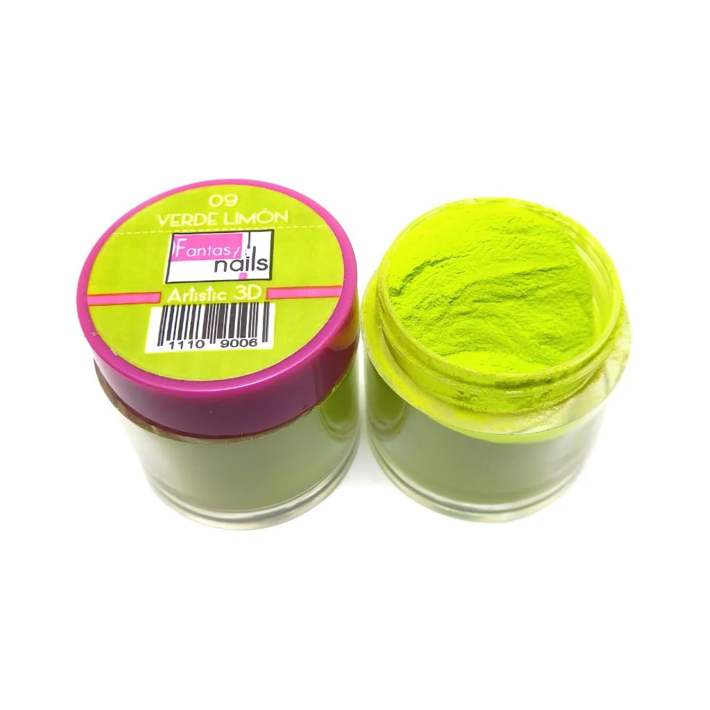 Fantasy nails Verde Limon #09 3D Acrylic 8g