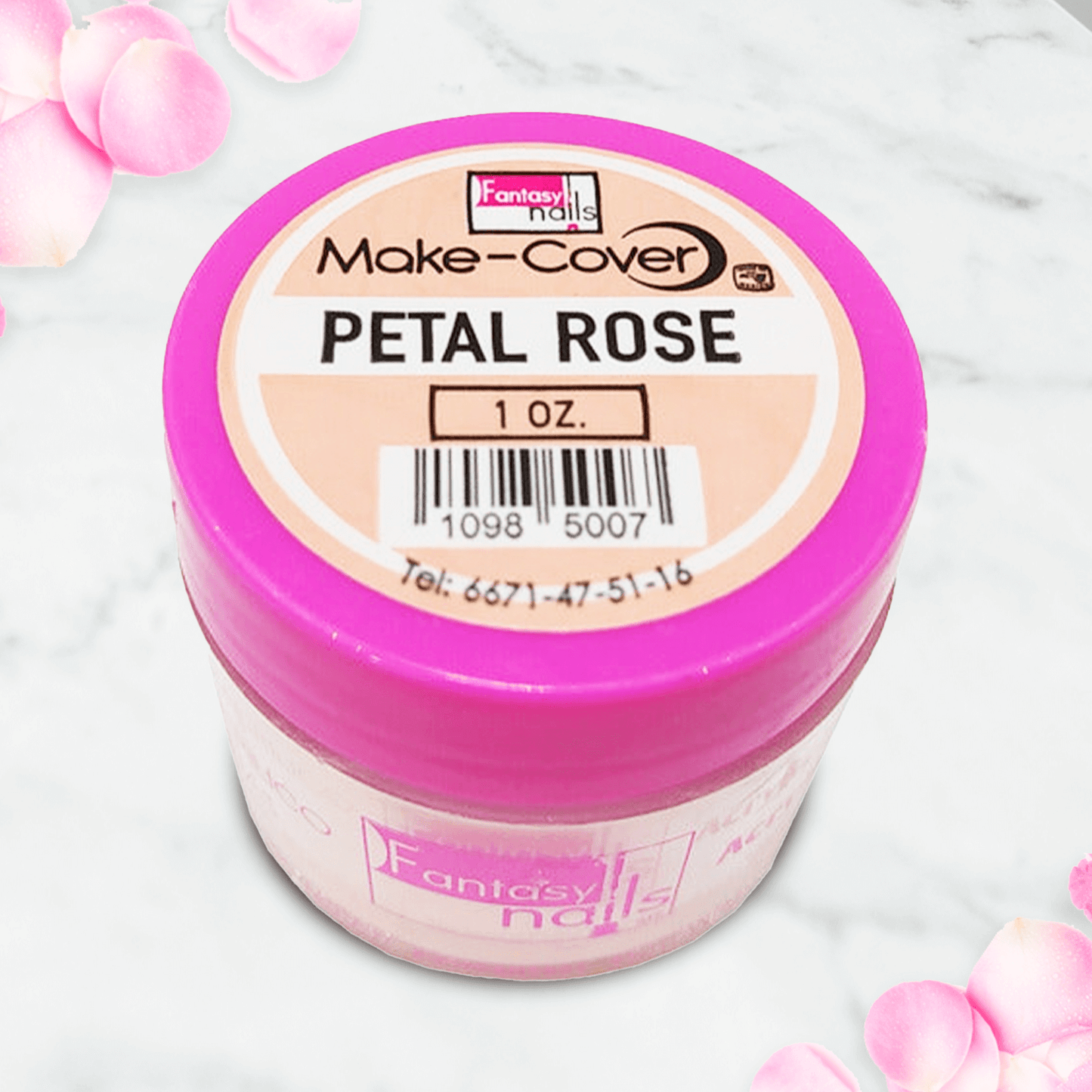 Fantasy Nails Petal Rose Acrylic 1oz