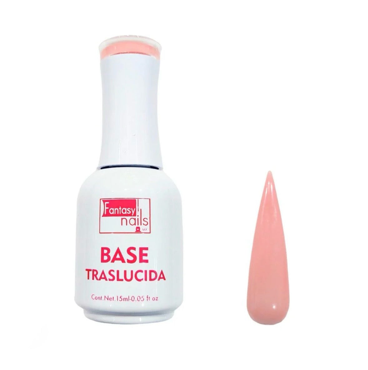 Fantasy nails base traslúcida #07