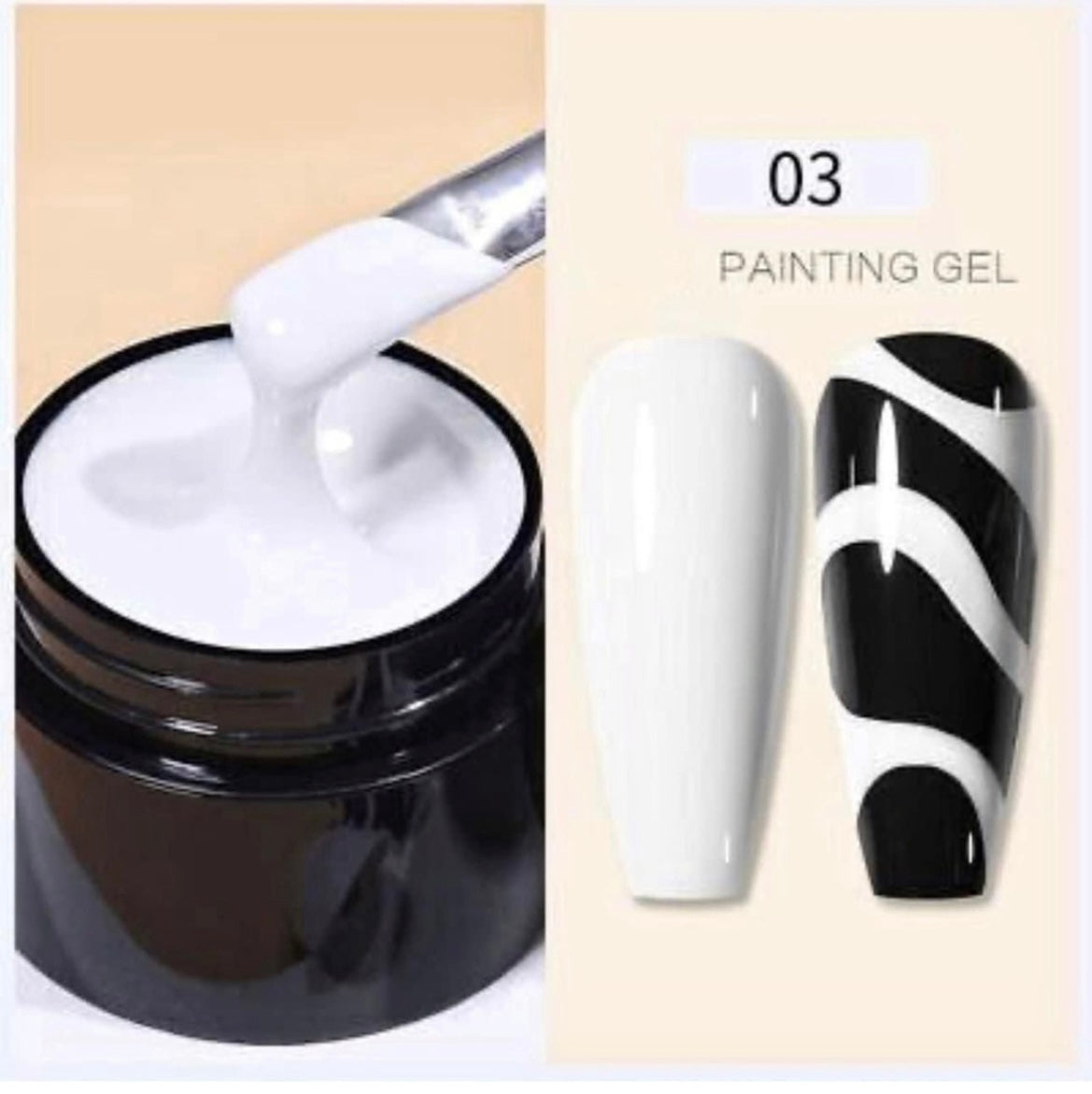 KALANZI Painting Gel Blanco