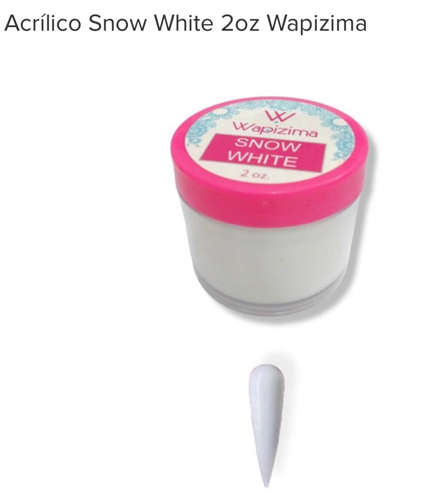 Wapizima Nails White Acrylic 2oz