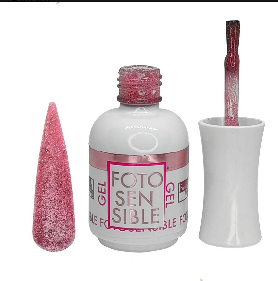 Fantasy Nails Foto sensible pink