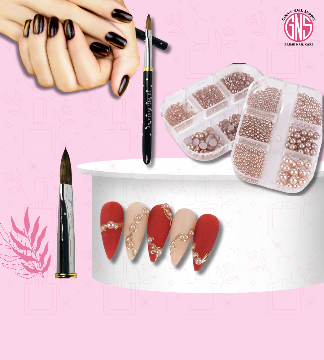 Complete nail art supplies kit