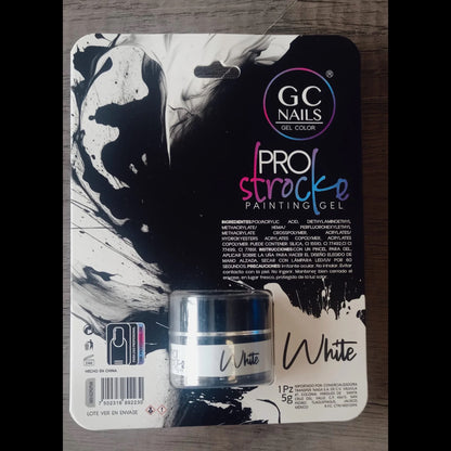 Gc Nails White Painting Gel 5g