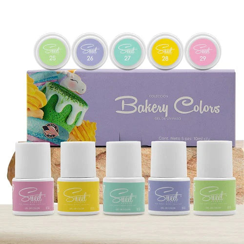 Sweet Natural - Bakery Colors Gel Collection 5 colors