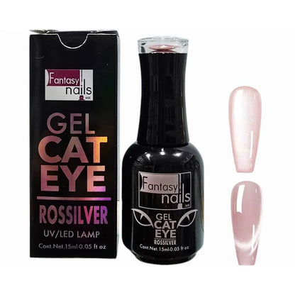 Fantasy Nails Rossilver Cat Eye -Gel 15ml