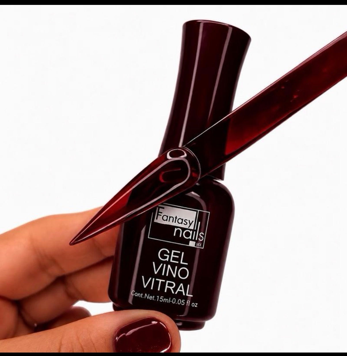 Fantasy Nails Vino Vitral Gel Polish- 15ml