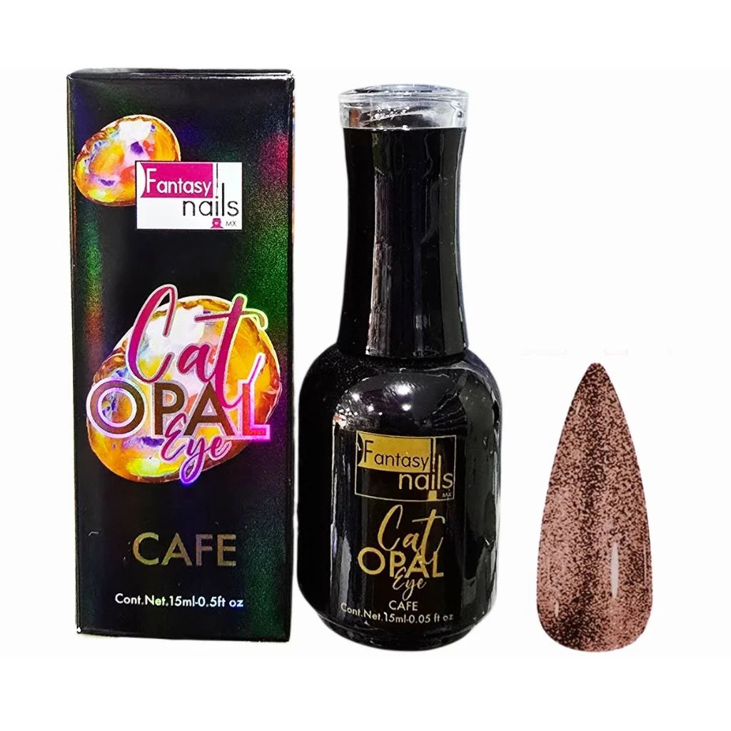 Fantasy Nails Opal Cat Eye CAFE -Gel 15ml