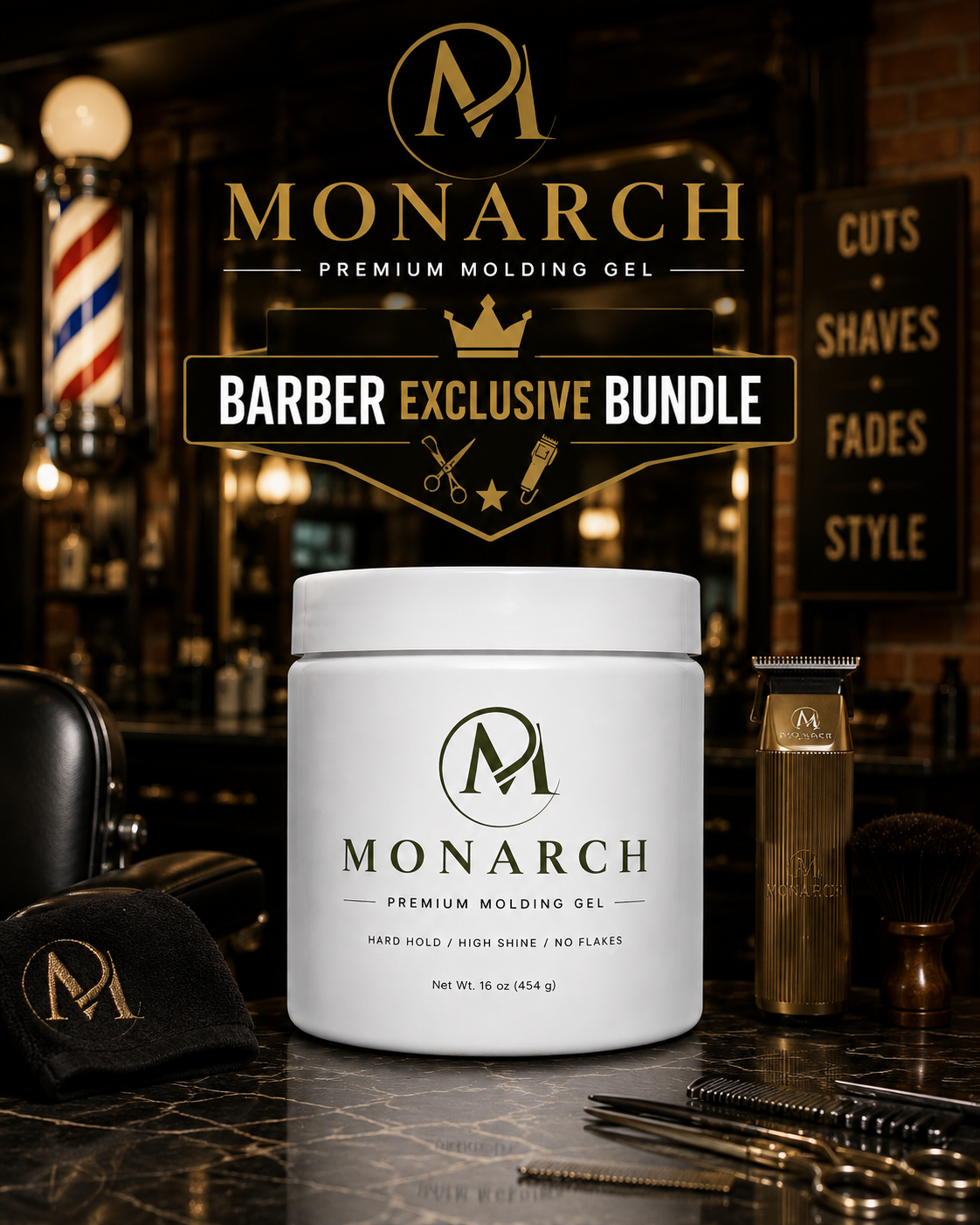 Monarch Barber Exclusive Bundle
