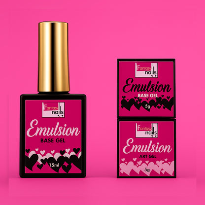 Fantasy Nails Emulsion Base Gel Diseños Abstractos