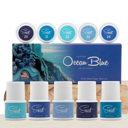 Sweet Natural - Ocean Blue Gel Collection 5 colors