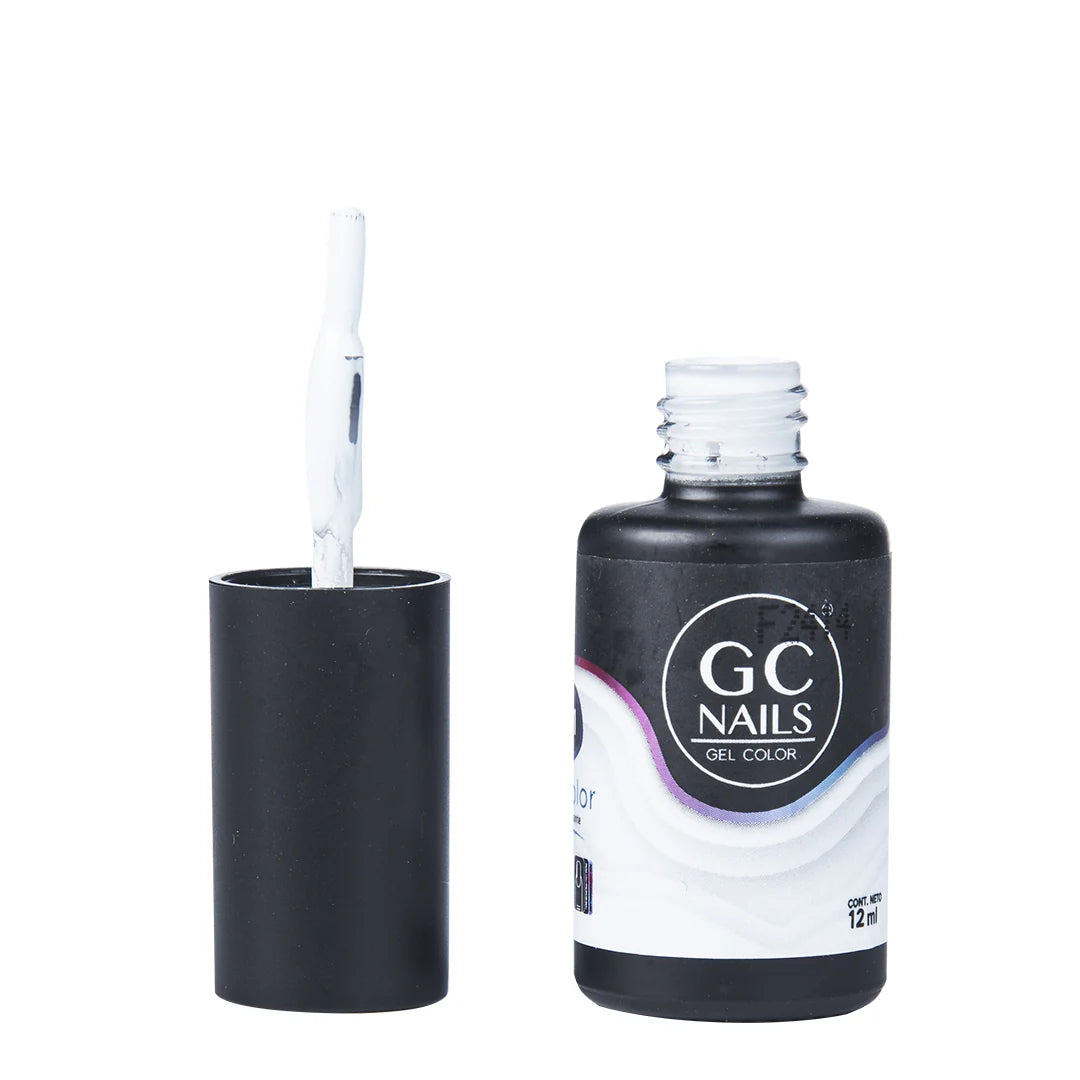 Gc Nails Snow White Gel Polish #001 - 12ml