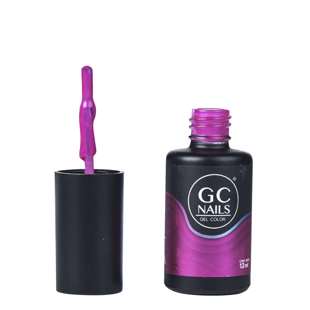 Gc Nails Fucsia Gel Polish #010- 12ml