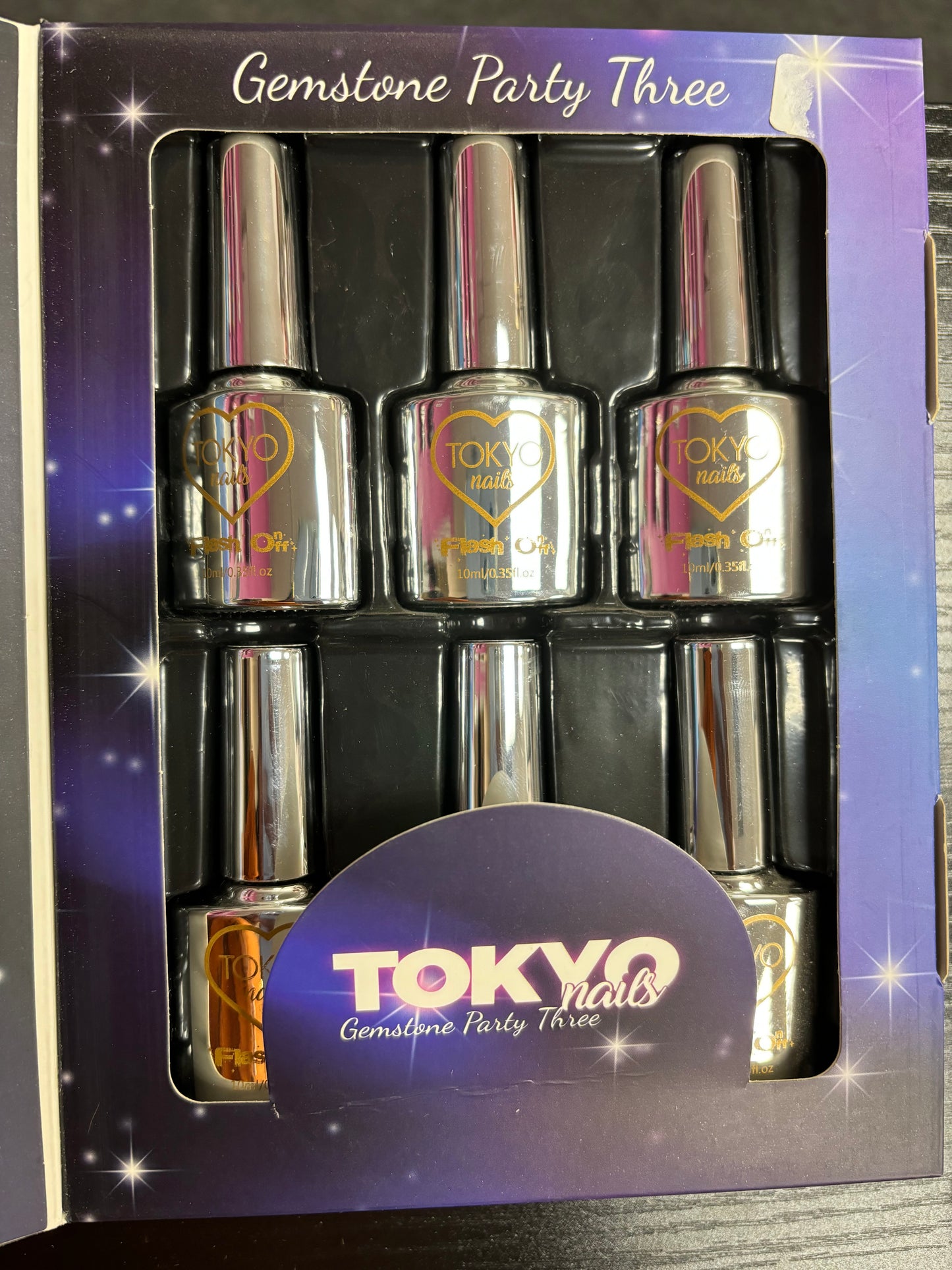 Tokio Nails gemstone party three gel collection