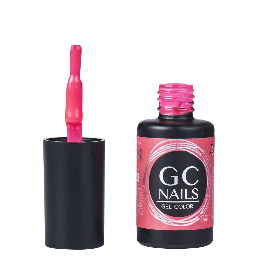 Gc Nails Toronja Glow Gel Polish #38-12ml