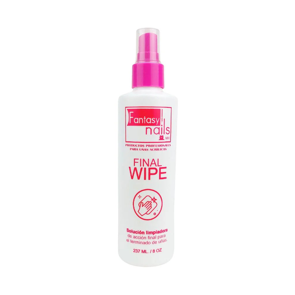 Fantasy Nails Final Wipe Solution Spray 8oz