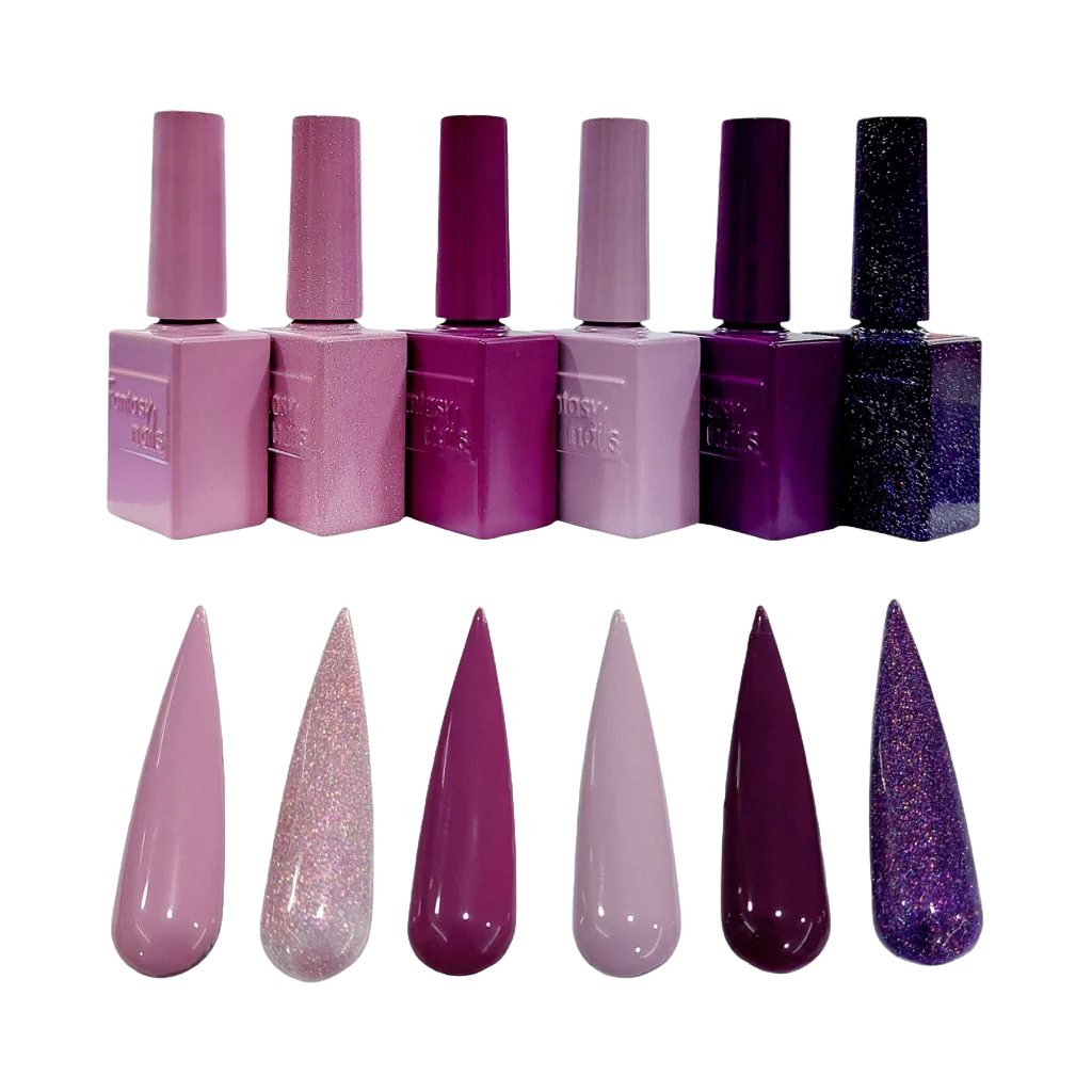Fantasy Nails Brats Gel polish collection - 6 colors