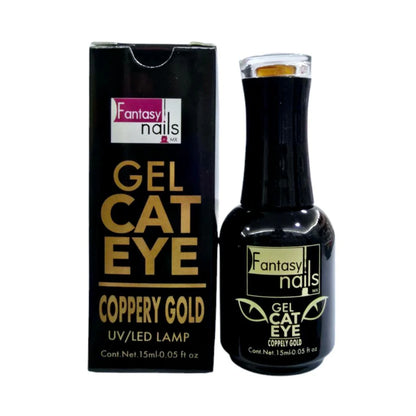 Fantasy Nails Coppery Gold Cat eye Gel 15ml