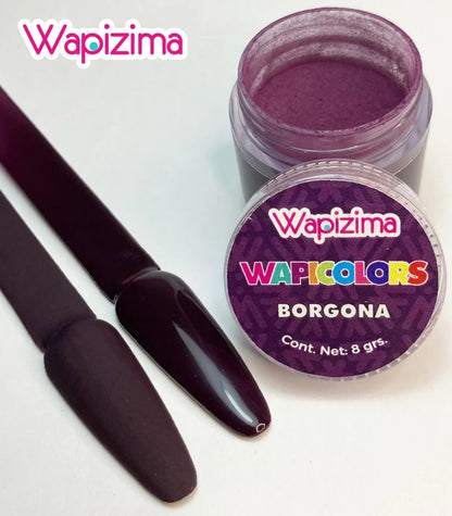 Wapizima Wapicolors Borgoña Acrylic 8g