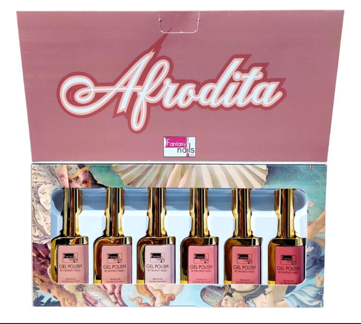 Fantasy Nails Afrodita Gel Collection 6 colors