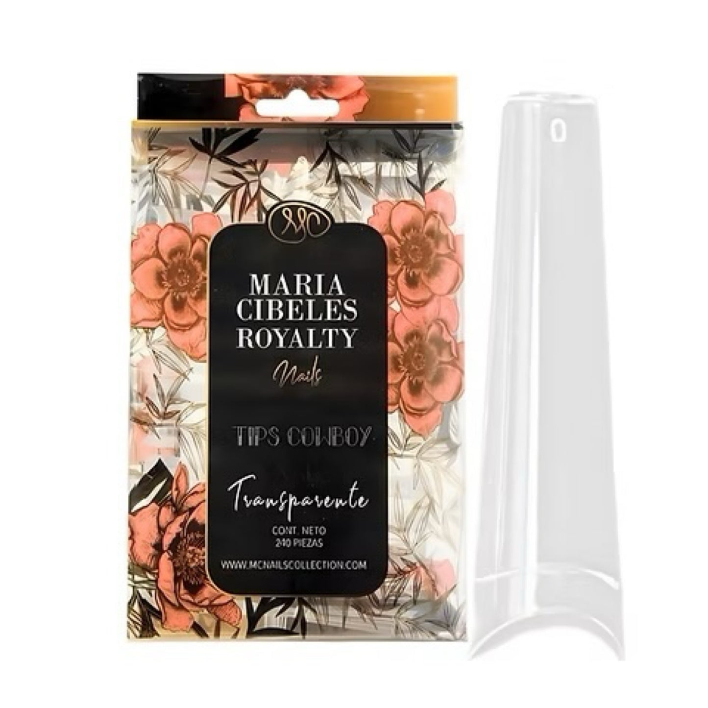 Maria Cibeles Royalty Clear Cowboy XXL Tips 240pz
