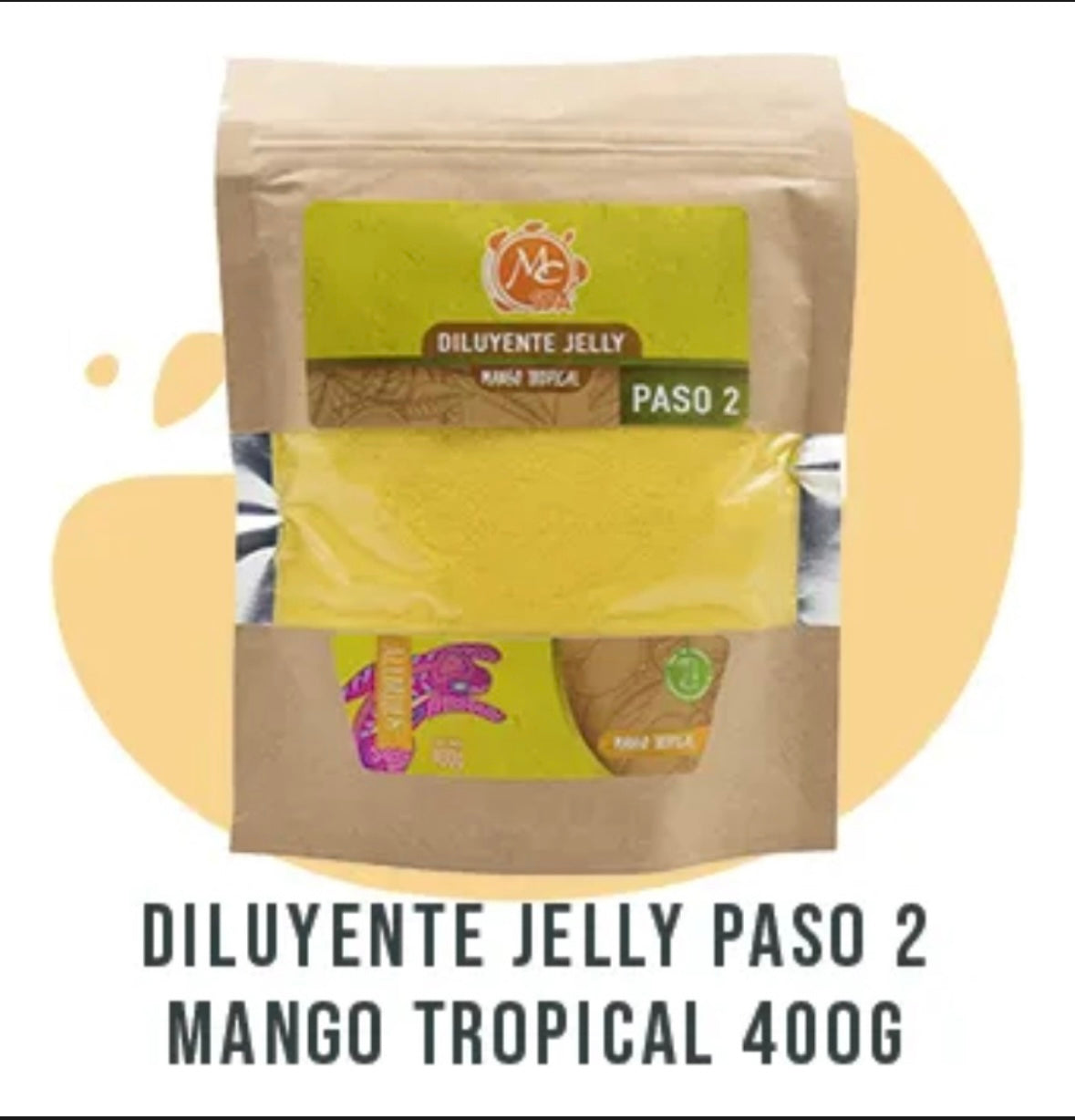 MC Jelly Terapia de gelatina paso 1y 2 mango silvestre