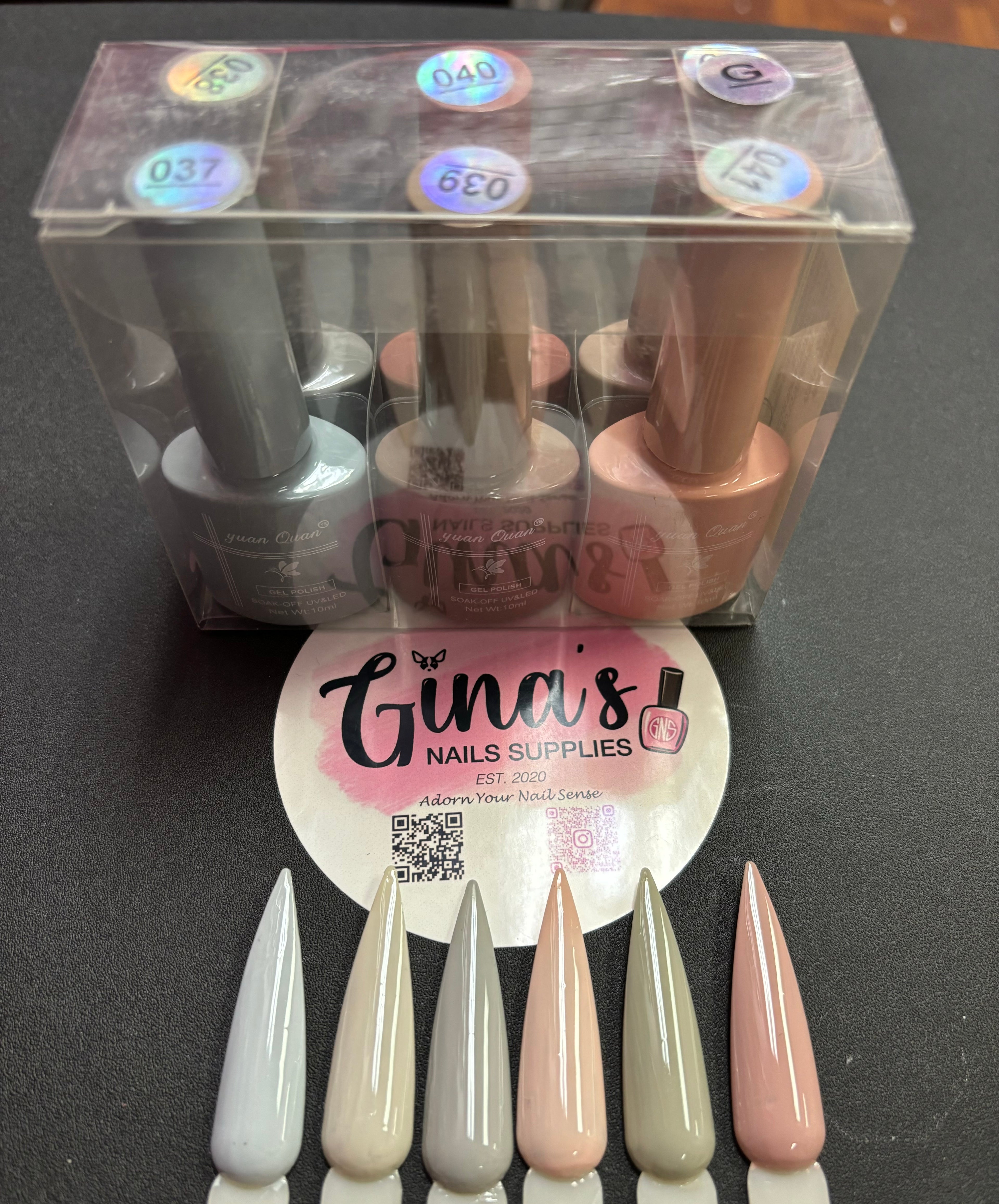 YNQN (G) Gel Collection 6 colors