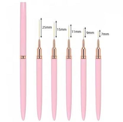 Pincel Liners 6pcs pink