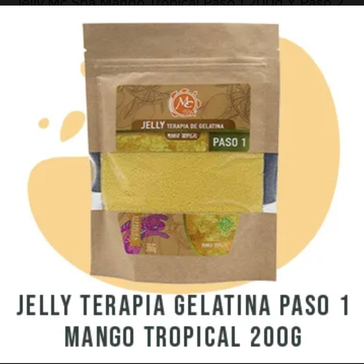 MC Jelly Terapia de gelatina paso 1y 2 mango silvestre