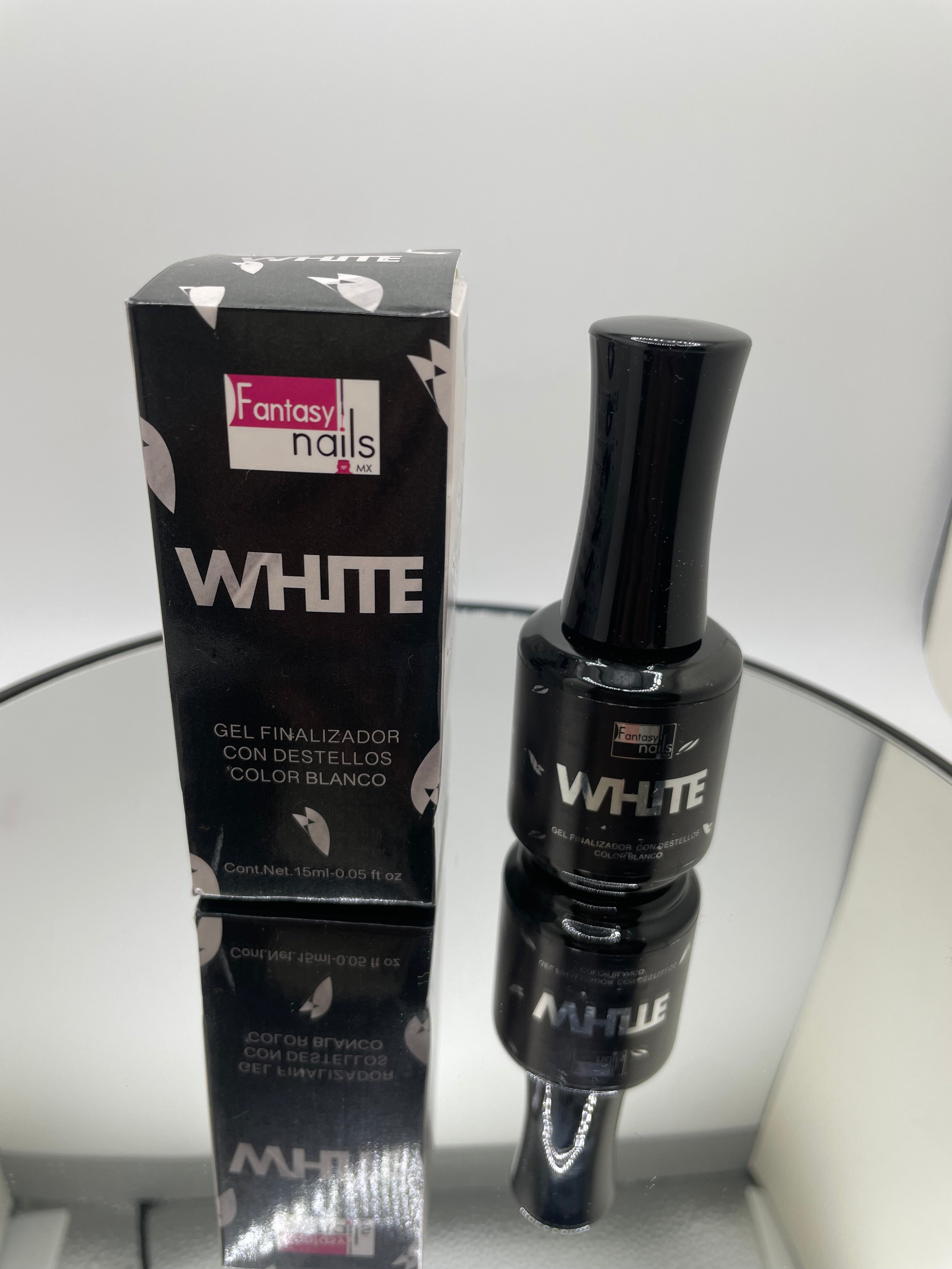white finish gel